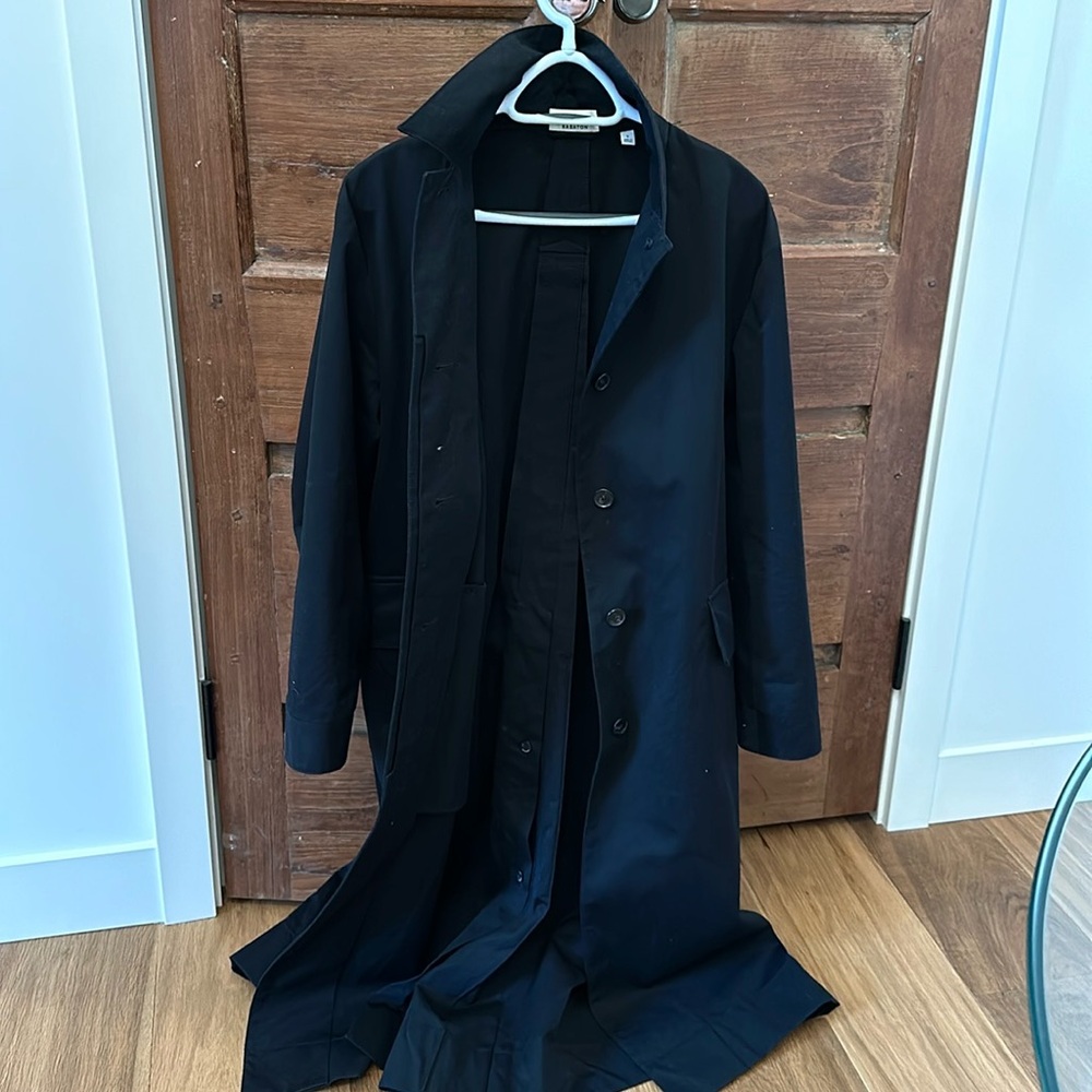 Black Babaton Trench Coat